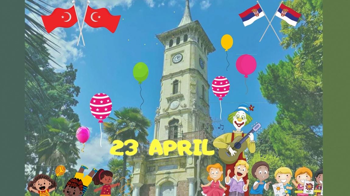 eTwinning Bahçıvan Çocuk Projesi 23 Nisan Kart ile Bayram Etkinliği